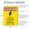 Signmission Radiation & Laser Sign, 14 in H x 10 in W, Vinyl Decal, Rectangle OS-2PACK-CR-D-1014-V-10262 - alternate 3
